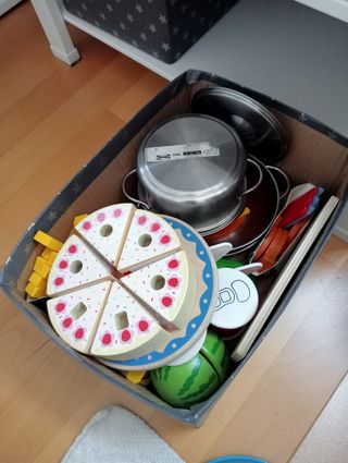 Cocinita de juguete Ikea con accesorios