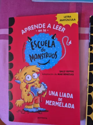 Aprende a leer en la escuela de Monstruos 3 libros