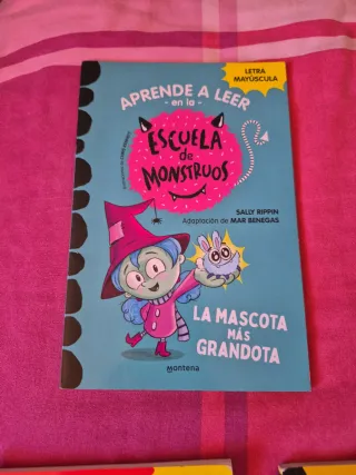 Aprende a leer en la escuela de Monstruos 3 libros