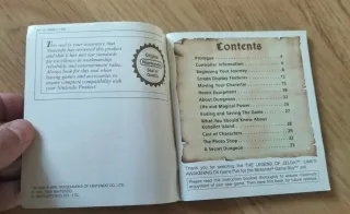 Manual Zelda Link's Awakening DX Game Boy Color