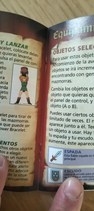 Manual Zelda Link's Awakening DX Game Boy Color