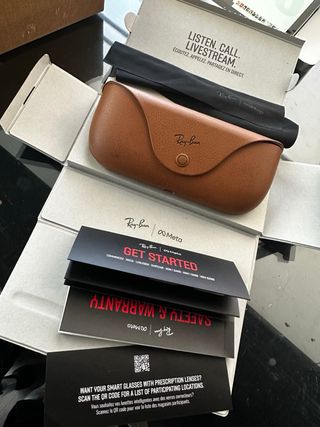 Gafas Ray-Ban Meta Wayfarer Negras