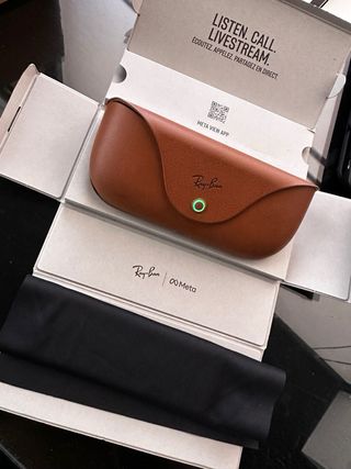 Gafas Ray-Ban Meta Wayfarer Negras