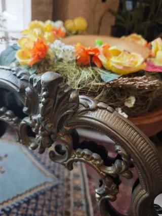 Espejo Antiguo Luis XV bronce