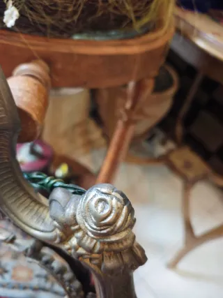 Espejo Antiguo Luis XV bronce