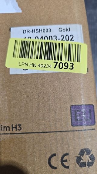 Calefactor Dreo Bajo Consumo Negro/Dorado