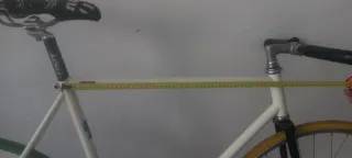Bicicleta Fixie freno contrapedal