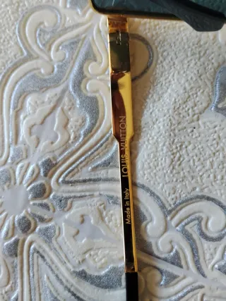 Gafas de sol Louis Vuitton azules y doradas