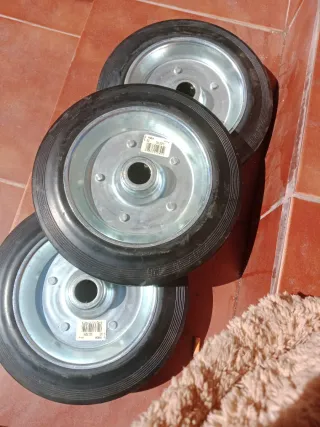 Ruedas para carretilla (pack 3)