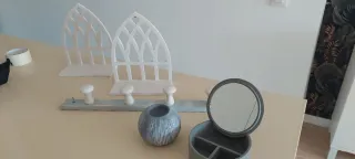 Lote perchero y decoración