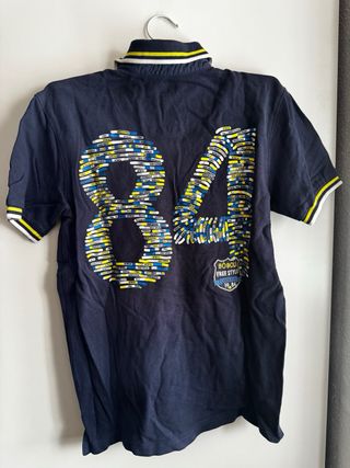 Polo Bóboli niño azul marino