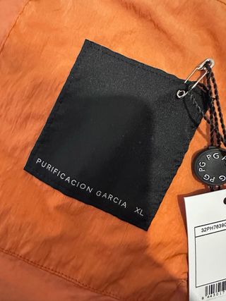 Chaqueta Purificación García Naranja