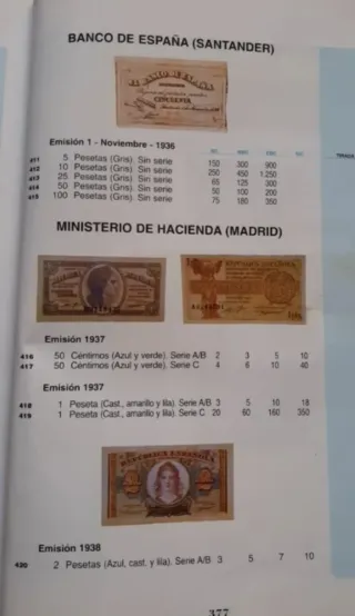 BILLETE DE 50 CENTIMOS DE 1937 SERIE DIFICIL C