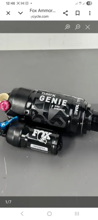 Amortiguador Fox Float Genie Performance Elite