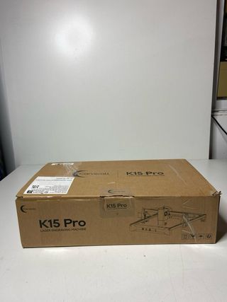 : Grabador Láser K15 Pro Gris y Blanco