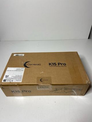 : Grabador Láser K15 Pro Gris y Blanco