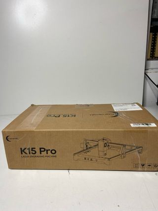 : Grabador Láser K15 Pro Gris y Blanco