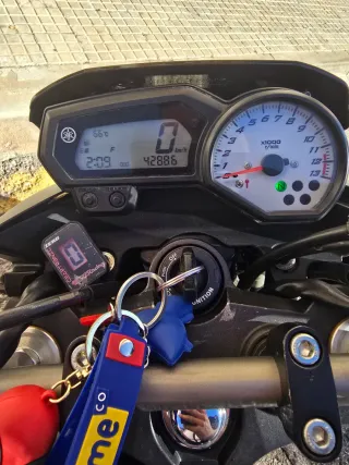 Yamaha FZ8 2011 Naked Negra