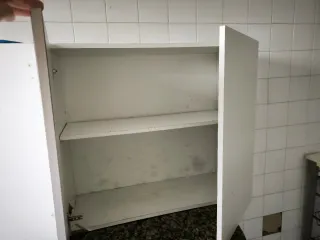 Armarios de cocina altos blancos