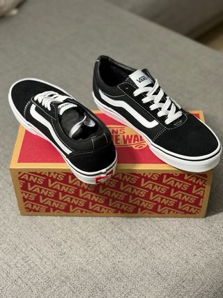 Vans Zapatillas Negras y Blancas