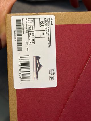 Vans Zapatillas Negras y Blancas