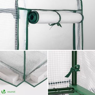 Invernadero Vounot 69x49x193cm