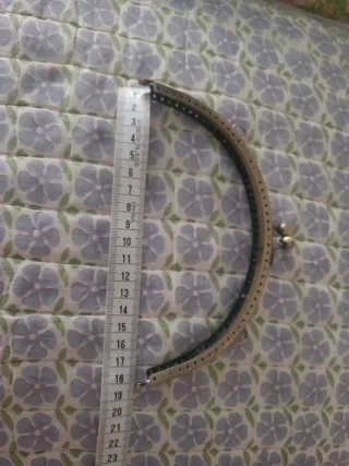 Asa metálica para bolso