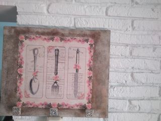 Percha decorativa cubiertos