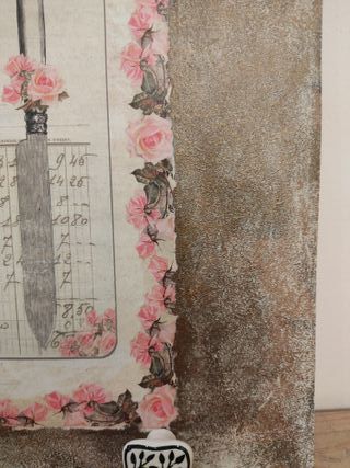 Percha decorativa cubiertos