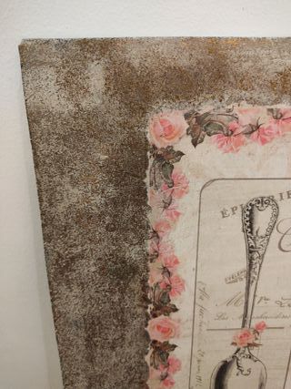 Percha decorativa cubiertos