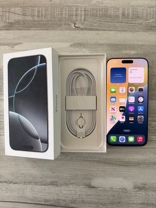 iPhone 16 pro Max 256gb 100 ciclos 100% factura