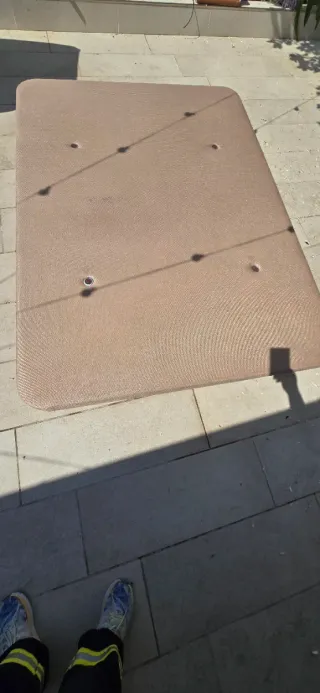 Colchón 135 cm + Somier 6 patas