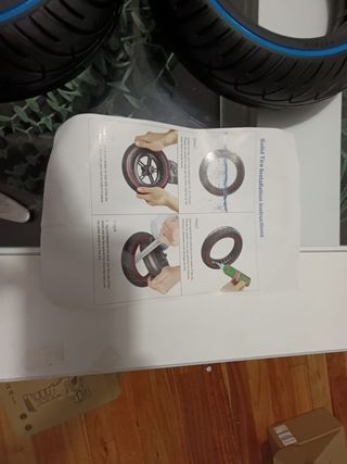 Pack 2 Ruedas Macizas Amitor 8.5 Scooter