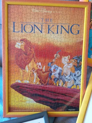 Puzzle El Rey León y Patrulla Canina