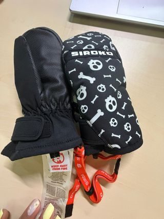 Manoplas Siroko Voss Negro Calentitas T S