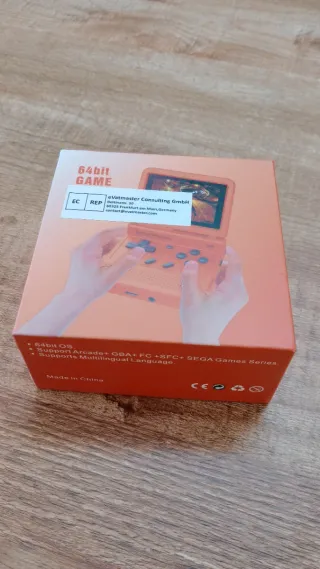 Consola Powkiddy V90 Naranja