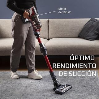 Aspiradora Escoba Rowenta Roja