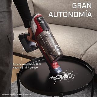 Aspiradora Escoba Rowenta Roja