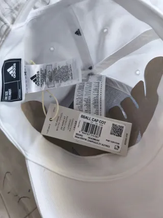 Gorra Adidas Blanca Unisex