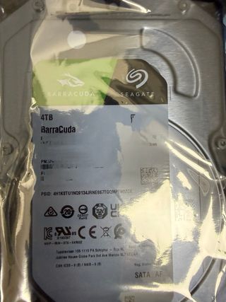 Disco Duro Seagate 4TB Barracuda PRECINTADO