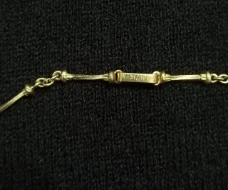 Collar Salvador Dalí Macizo Oro 18k