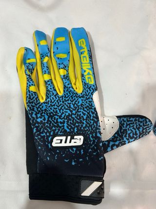 Guantes MTB EBIKE Azul y Amarillo