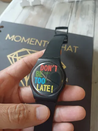 Reloj Swatch Don't Be Too Late
