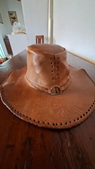 Cappello Safari in Cuoio [AFRICA]
