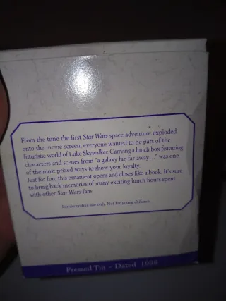 Star Wars Hallmark Fiambrera