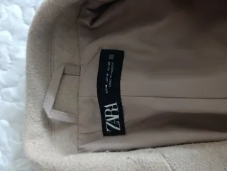 Abrigo Zara Beige