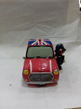 Salvadanaio Mini Cooper Orsetto Poliziotto