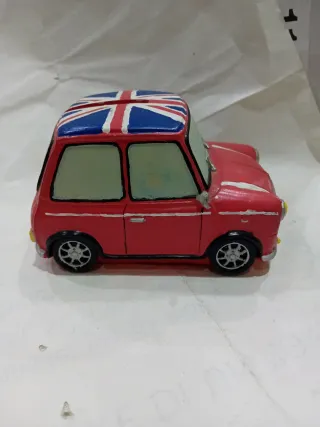 Salvadanaio Mini Cooper Orsetto Poliziotto