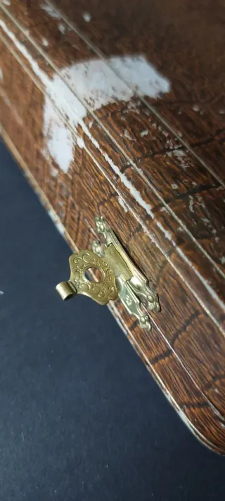 Set Cubiertos Servir Madera y Metal