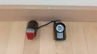 Luces LED patinete eléctrico (delantera y trasera)